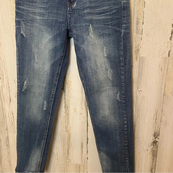 One X One Teaspoon Awesome Baggies Straight Leg Jeans-Dark Wash size 24 - Picture 2 of 8